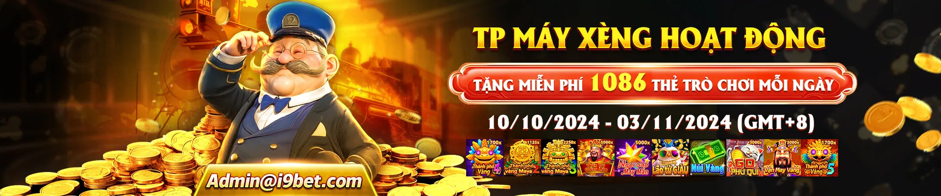 TP máy xèng thưởng hàng ngày i9bet