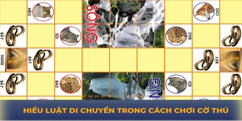 Hiểu luật di chuyển trong cách chơi cờ thú